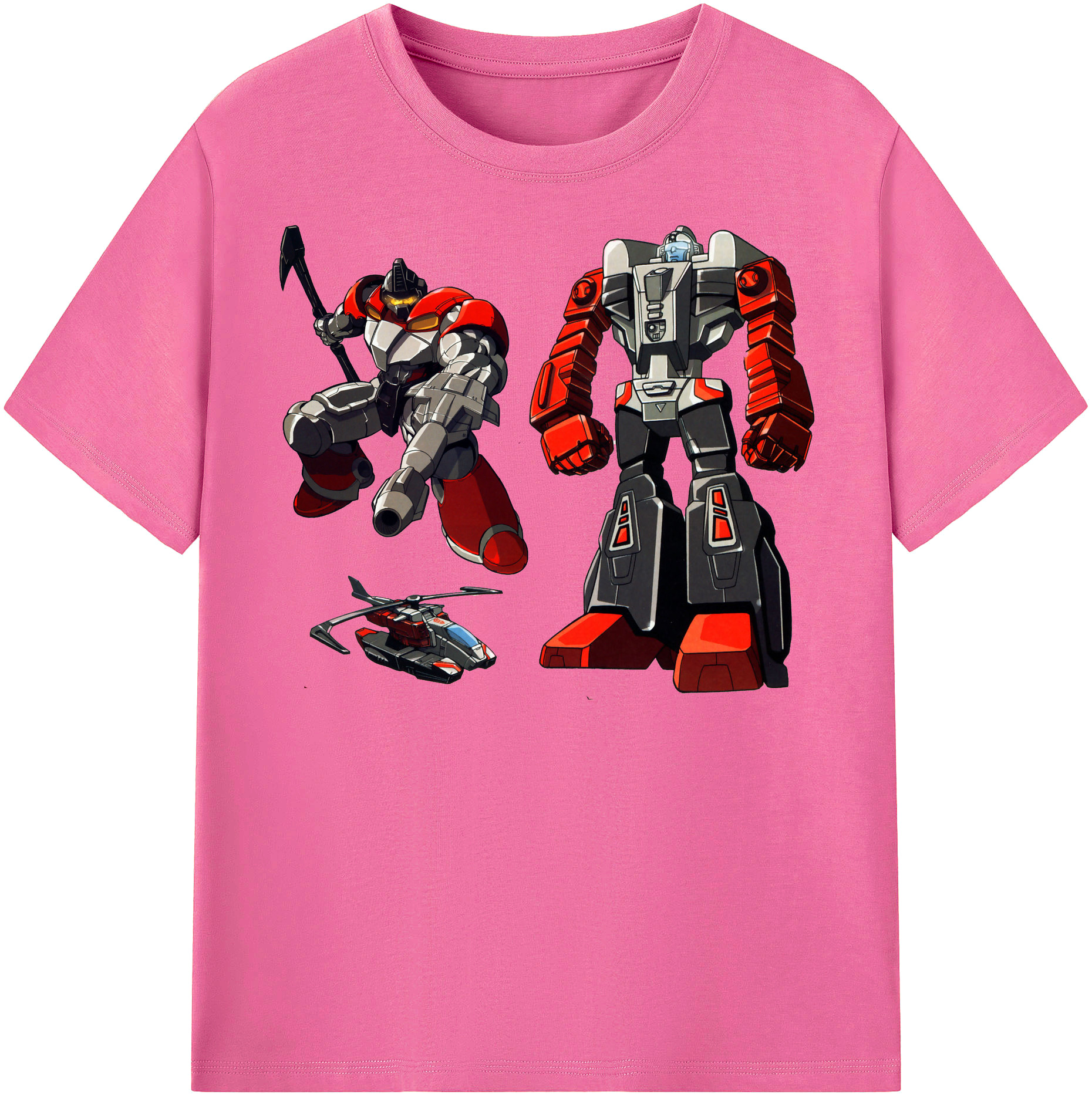 （画像用）  レディースカジュアルプリントTシャツ（綿100％）